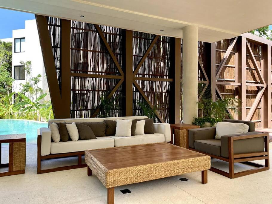 Exclusive Studio In A Gated Community By Casa Paraiso Тулум Екстериор снимка