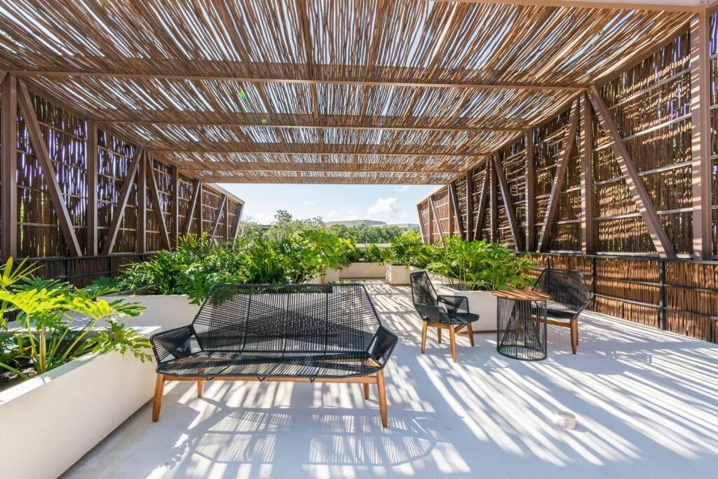 Exclusive Studio In A Gated Community By Casa Paraiso Тулум Екстериор снимка