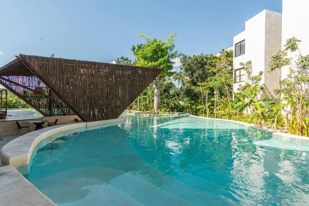 Exclusive Studio In A Gated Community By Casa Paraiso Тулум Екстериор снимка