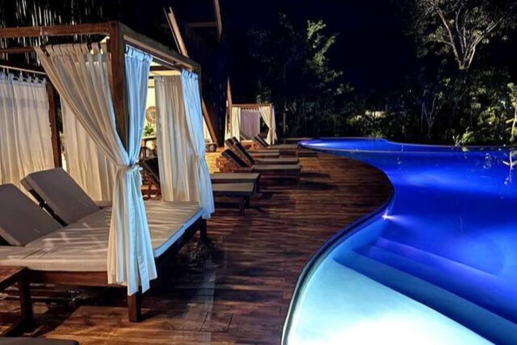Exclusive Studio In A Gated Community By Casa Paraiso Тулум Екстериор снимка