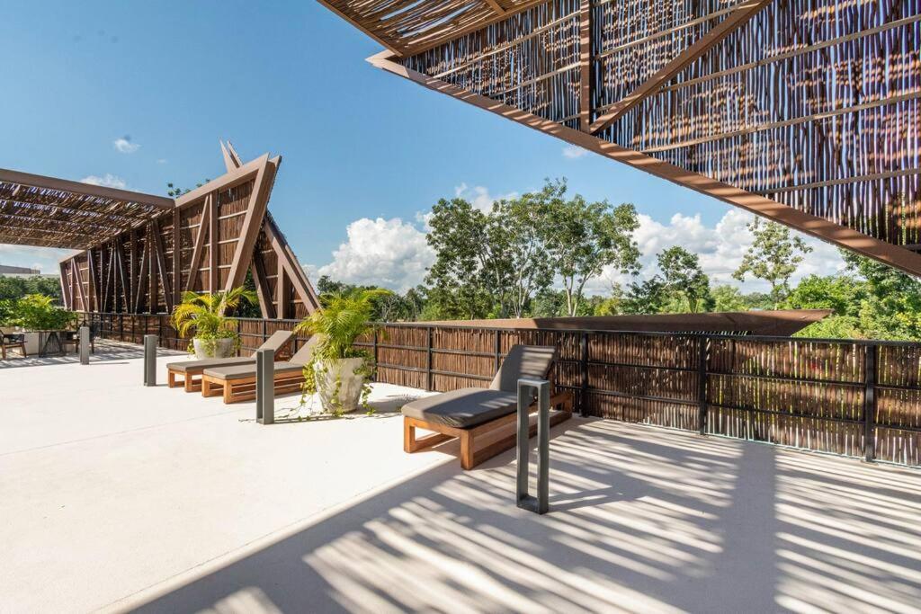 Exclusive Studio In A Gated Community By Casa Paraiso Тулум Екстериор снимка